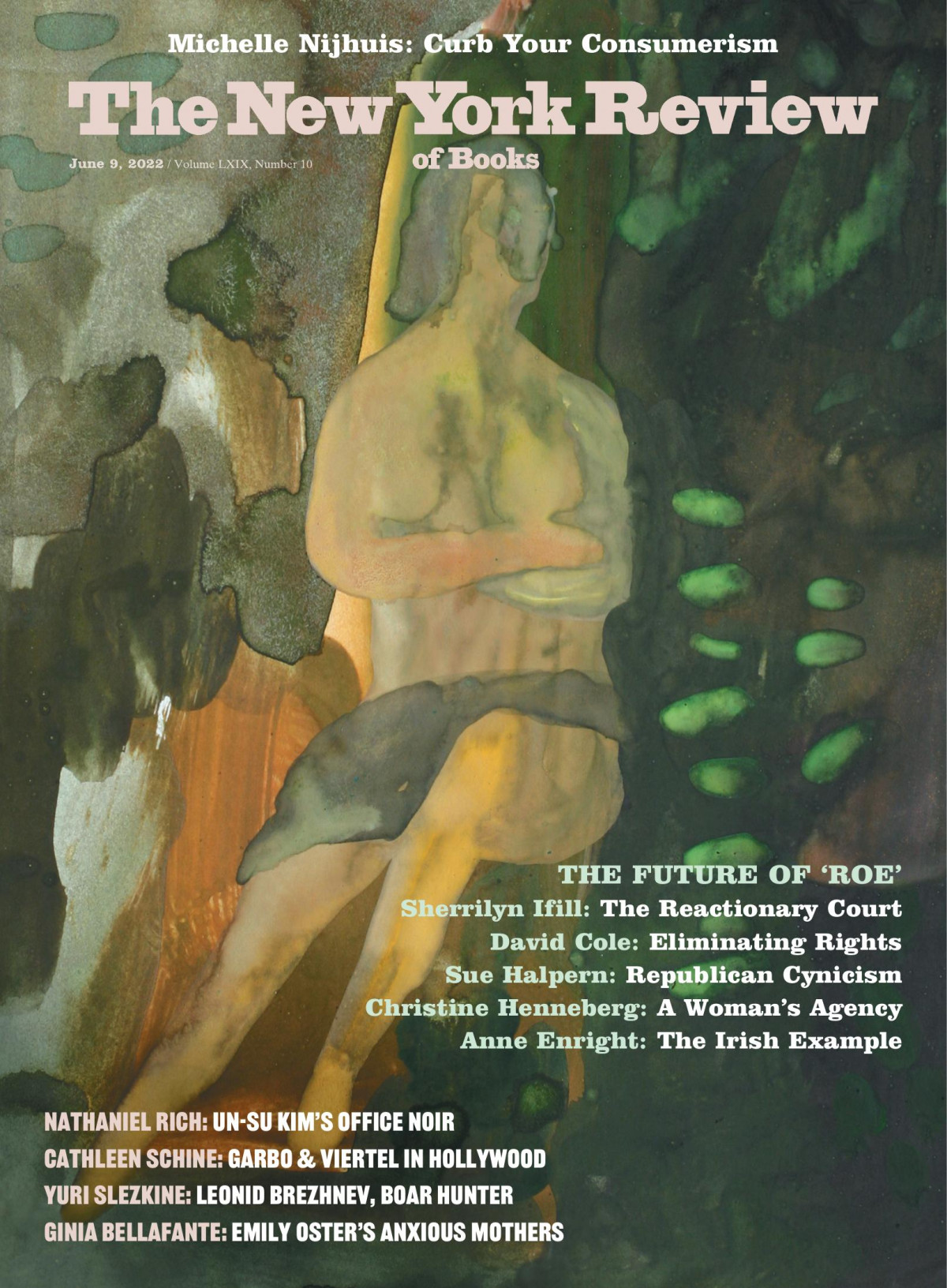 The New York Review Of Books Vol Lxix 10 9th June 2022 Emily Greenhouse Editor In Chief
