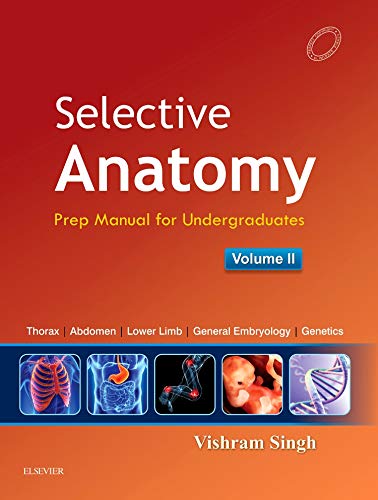 Selective Anatomy Vol 2 Preparatory Manual For Undergraduates 1st Edition Vishram Singh