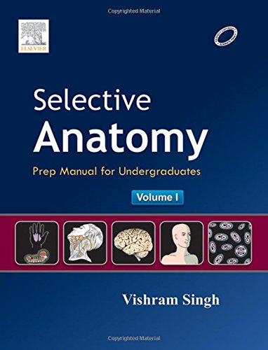 Selective Anatomy Vol 1 Prep Manual For Undergraduates 1st Edition Vishram Singh