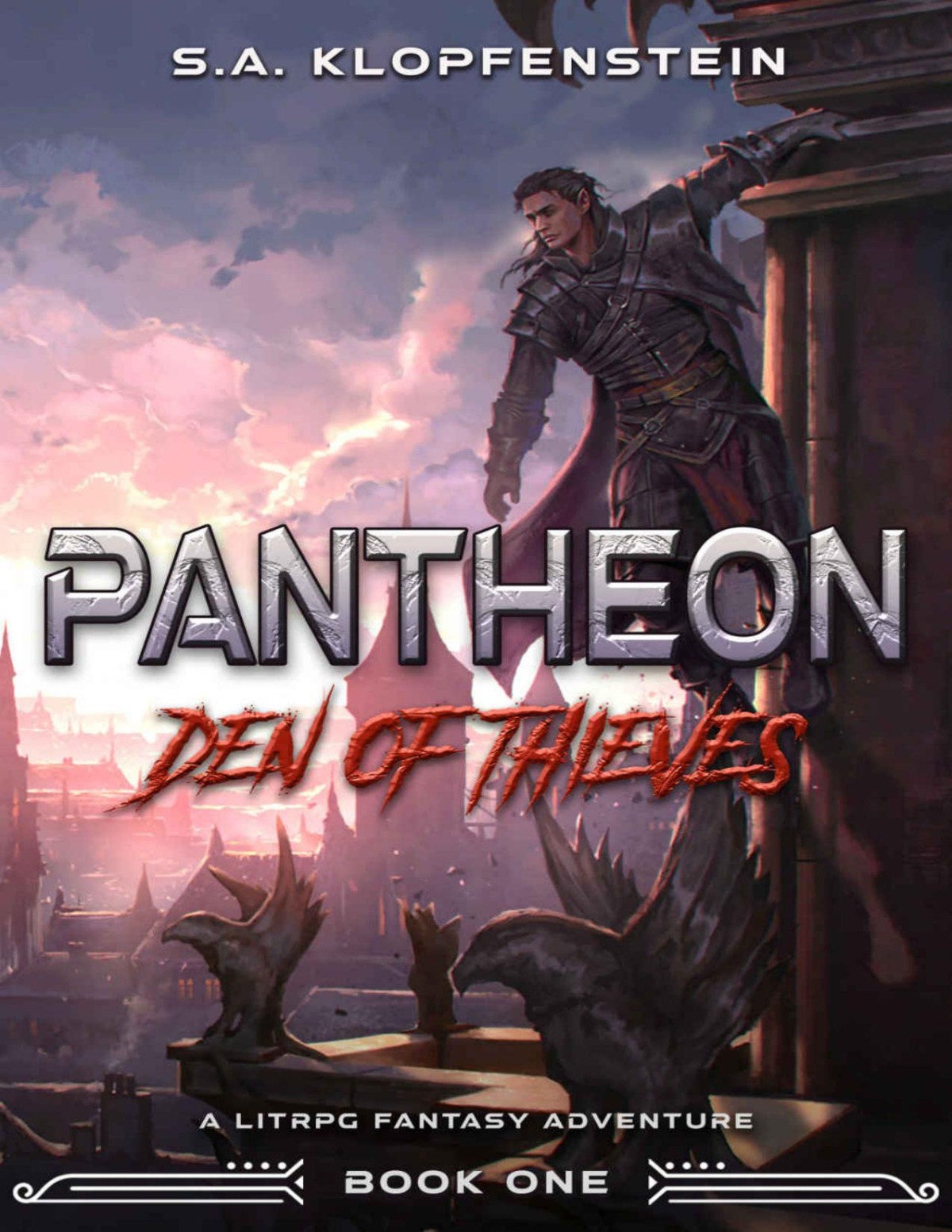 Den Of Thieves Pantheon Online Book One A Litrpg Adventure Sa Klopfenstein