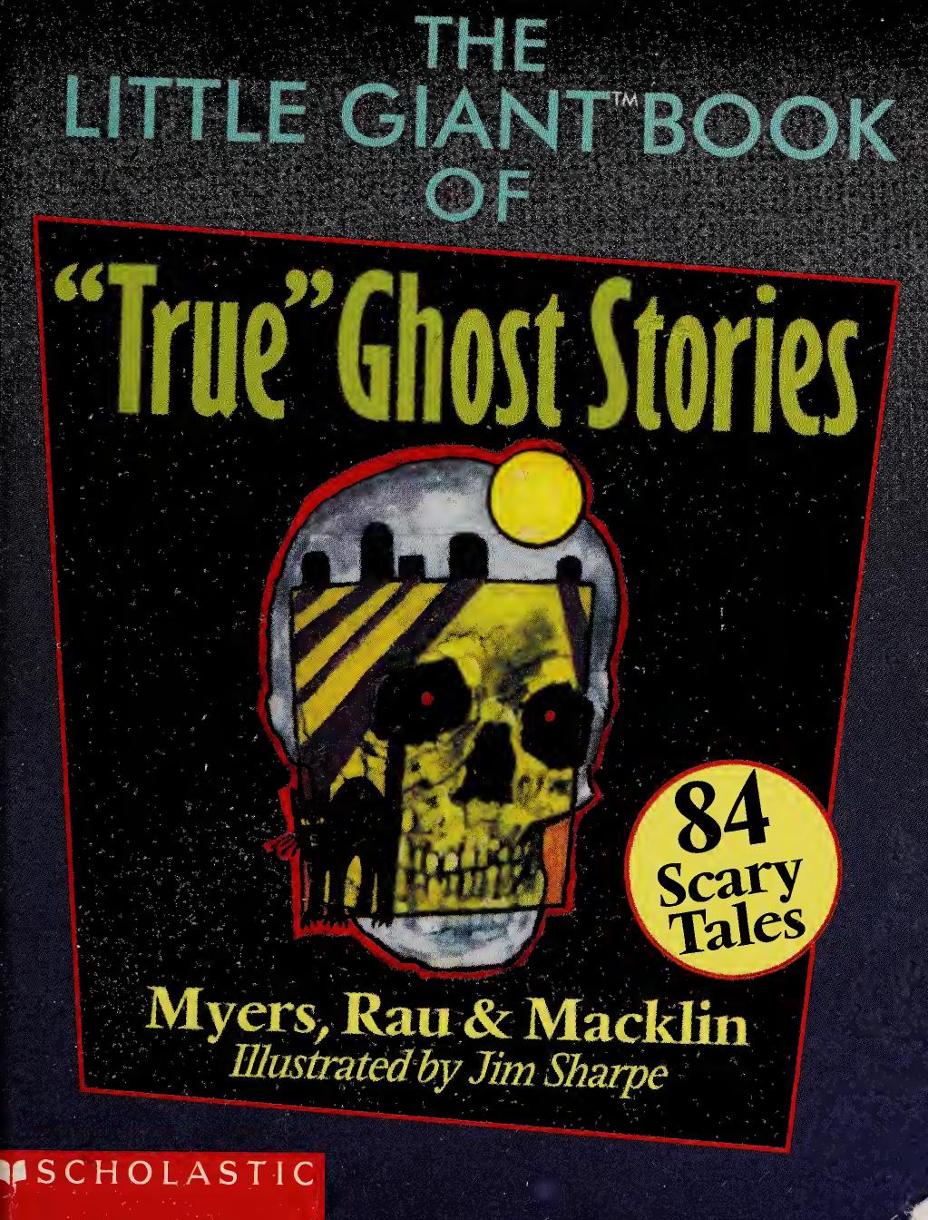 The Little Giant Book Of True Ghost Stories Myers Arthur