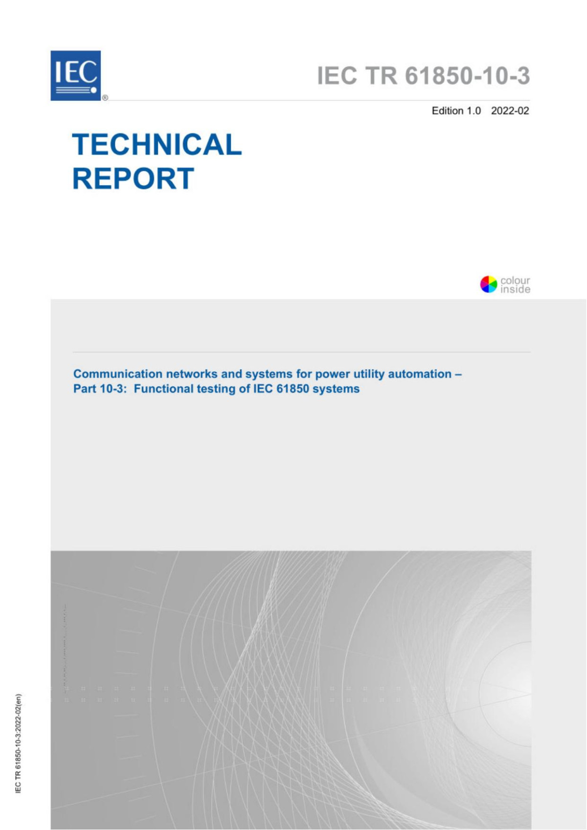 Iec Tr 618501032022 Iec