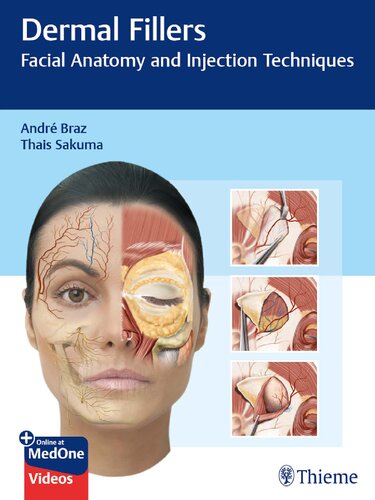 Dermal Fillers Facial Anatomy And Injection Techniques 1st Edition Andr Braz