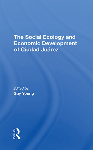 The Social Ecology And Economic Development Of Ciudad Juarez Gay Young Robert H Schmidt Oscar J Martinez Kathleen A Staudt