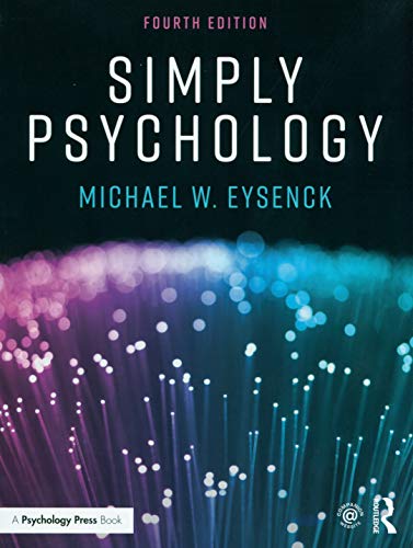 Simply Psychology 4th Edition Michael W Eysenck