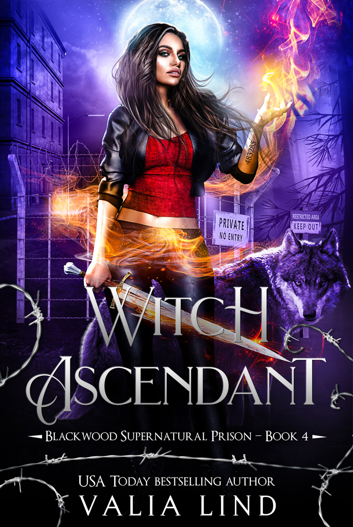 Witch Ascendant Blackwood Supernatural Prison Book 4 1st Edition Lind