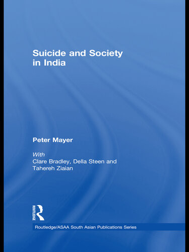 Suicide And Society In India Peter Mayer