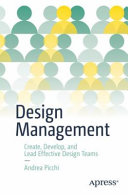 Design Management Create Develop And Lead Effective Design Teams 1st Edition Andrea Picchi