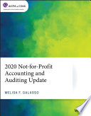 2020 Notforprofit Accounting And Auditing Update Melisa F Galasso