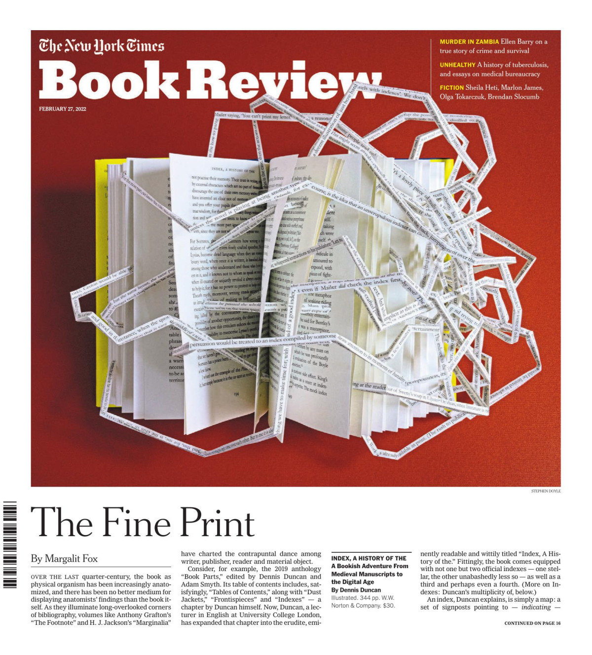 The New Times Book Review 27th February 2022 Pamela Paul Editor In Chief