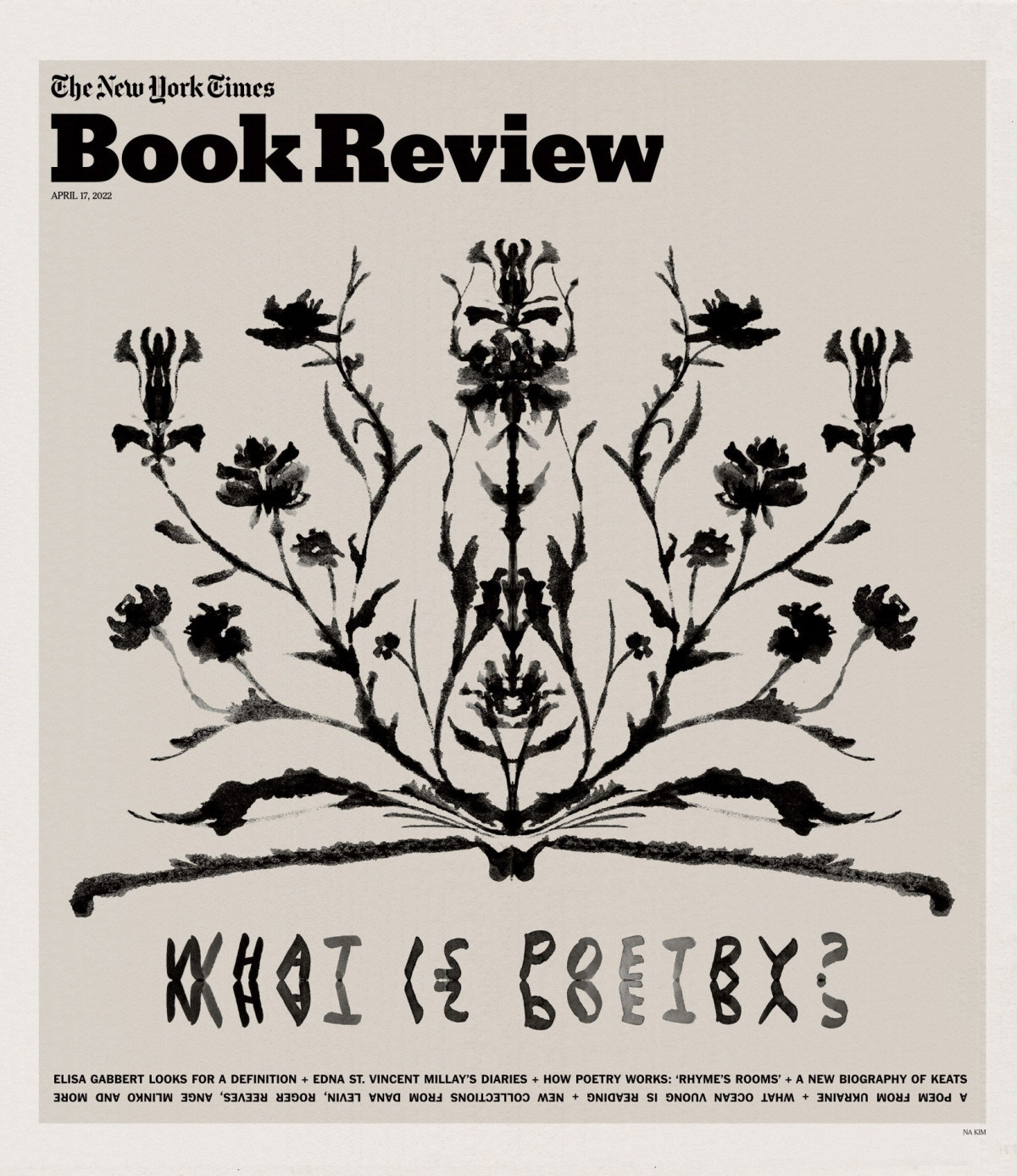 The New Times Book Review 17th April 2022 Pamela Paul Editor In Chief