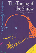 The Taming Of The Shrew William Shakespeare Ann Thompson