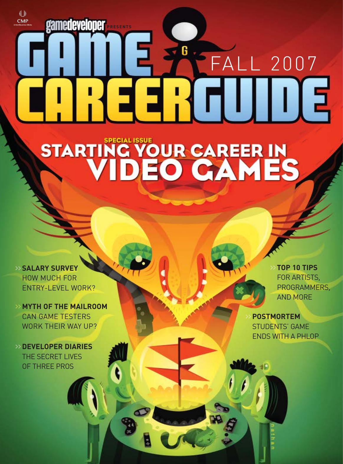 Game Developer 2007 Career Guide Simon Carless Jill Duffy