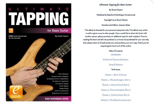 Ultimate Tapping For Bass Guitar Stuart Clayton