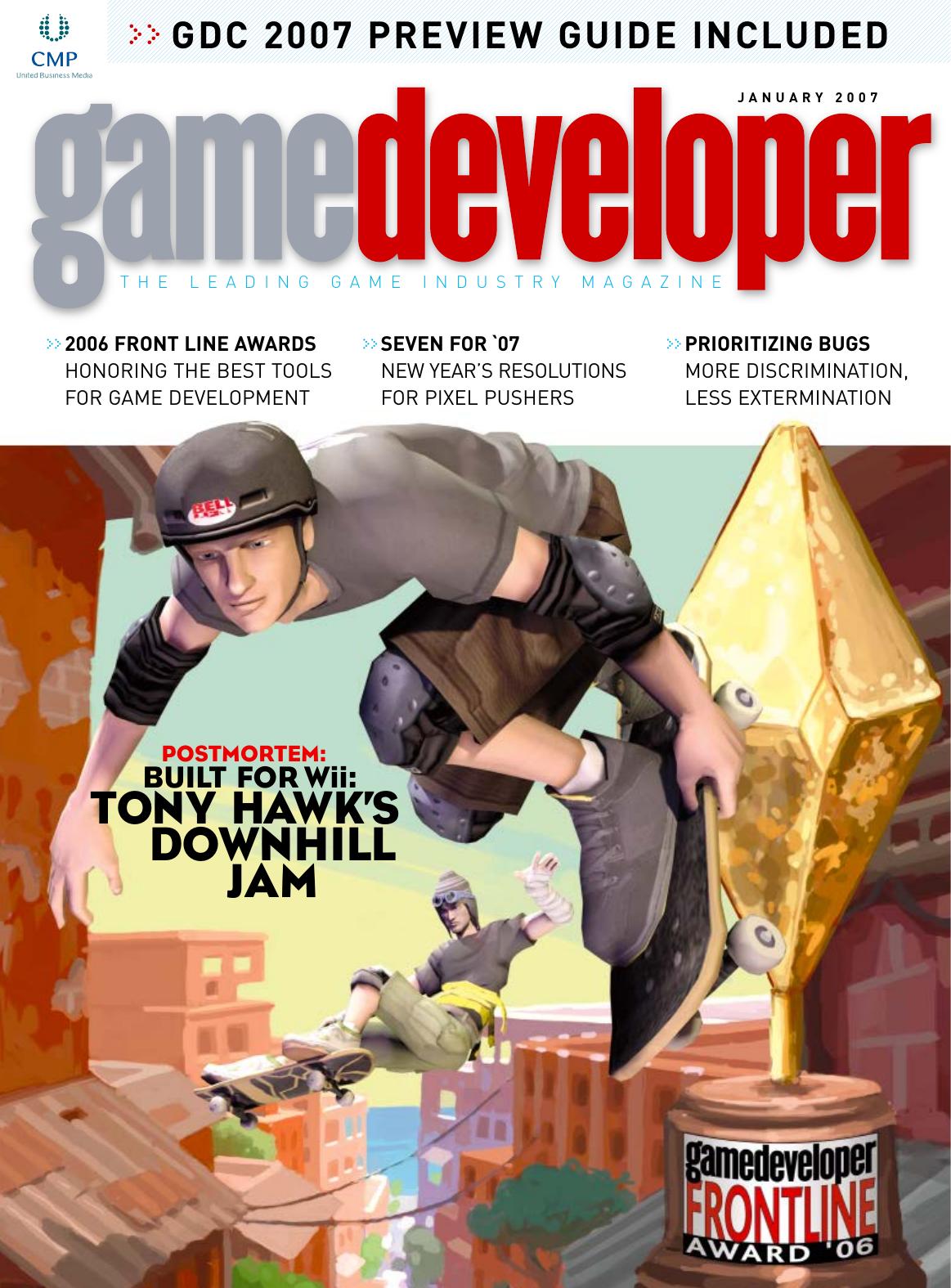 Game Developer January 2007 1st Edition Simon Carless Jill Duffy