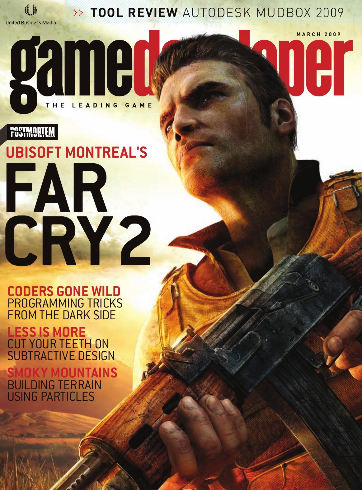 Game Developer March 2009 3rd Edition Simon Carless Brandon Sheffield