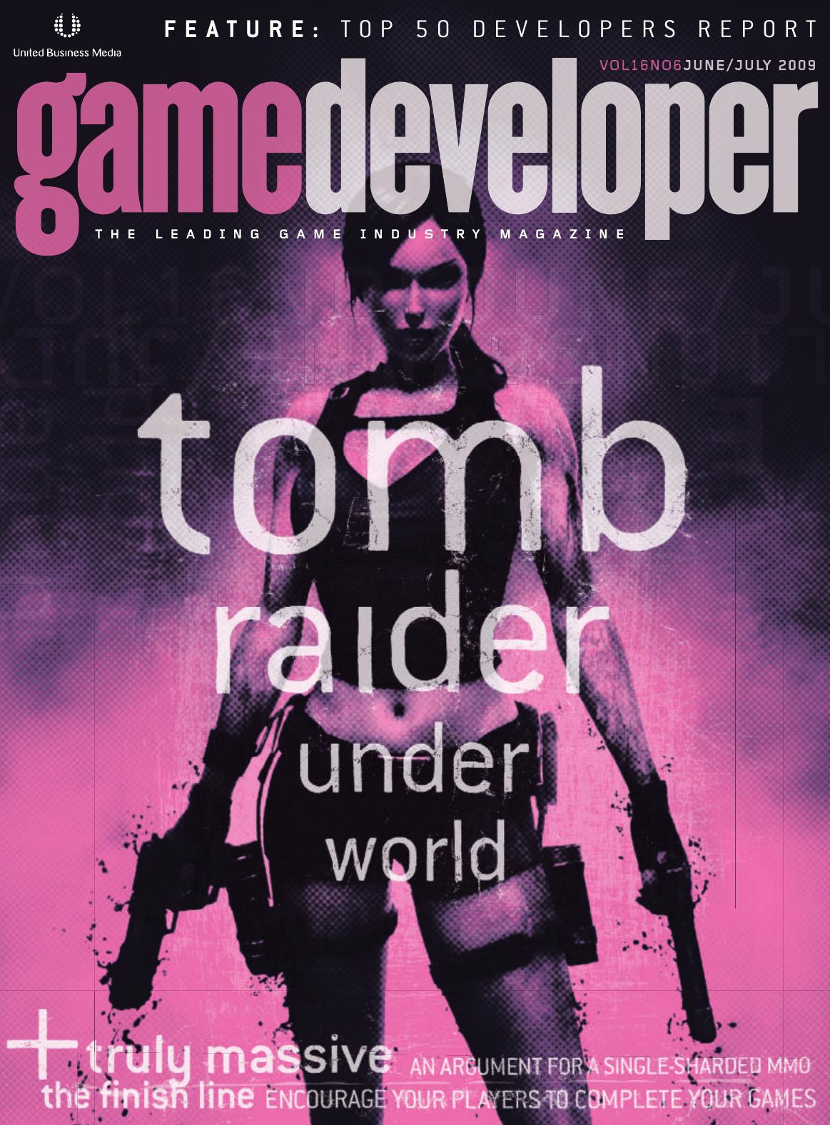 Game Developer Junejuly 2009 6th Edition Simon Carless Brandon Sheffield