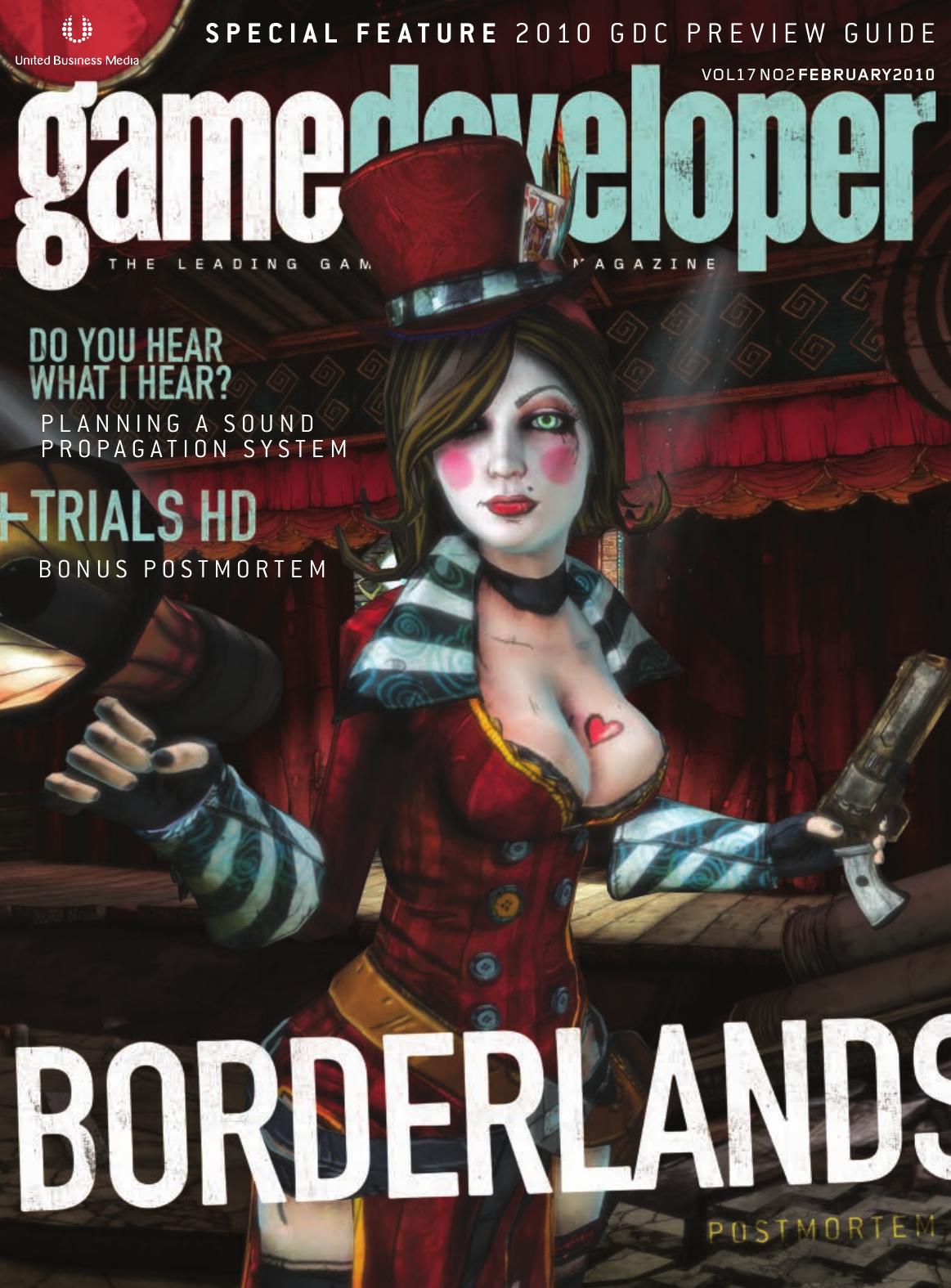 Game Developer February 2010 2nd Edition Simon Carless Brandon Sheffield