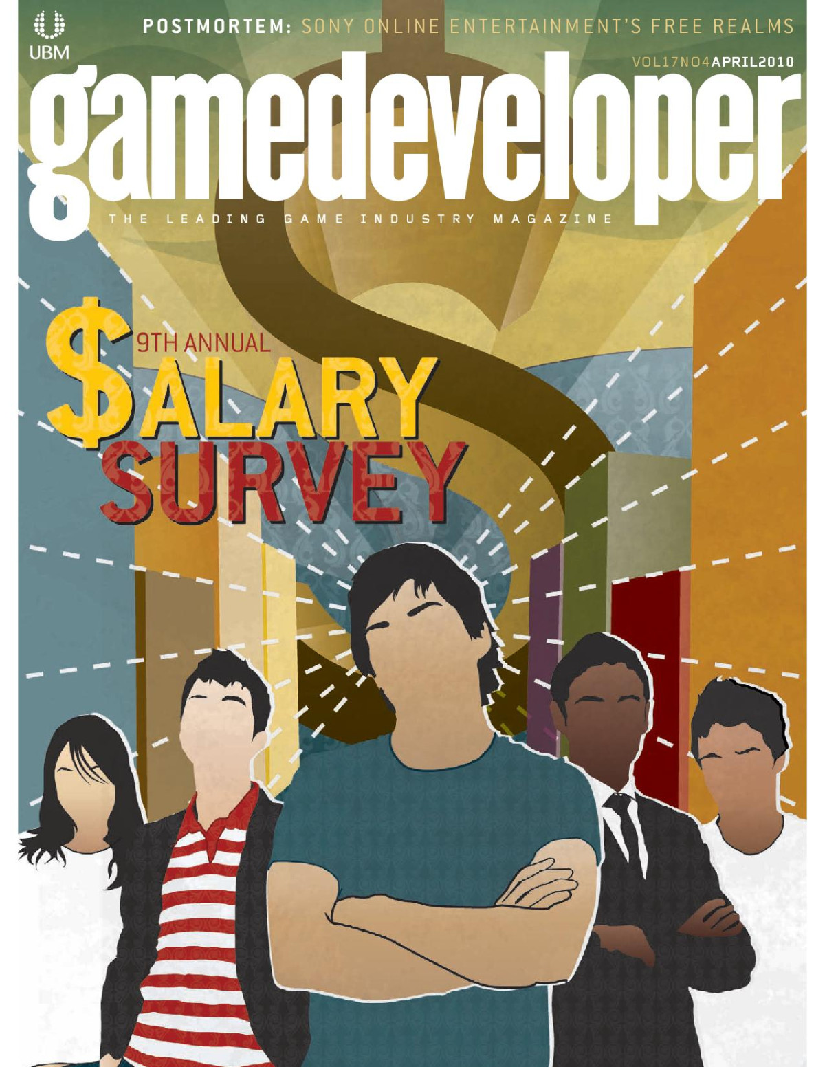 Game Developer April 2010 4th Edition Simon Carless Brandon Sheffield