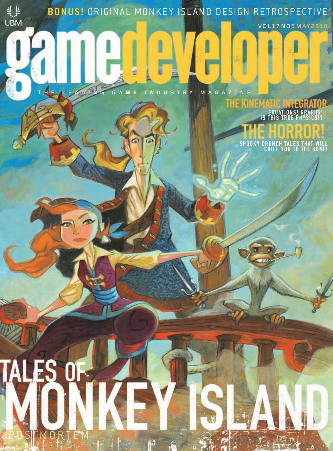 Game Developer May 2010 5th Edition Simon Carless Brandon Sheffield