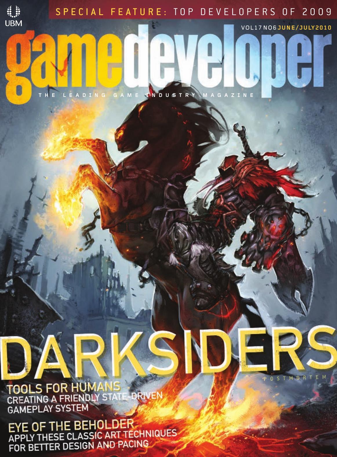 Game Developer Junejuly 2010 6th Edition Simon Carless Brandon Sheffield
