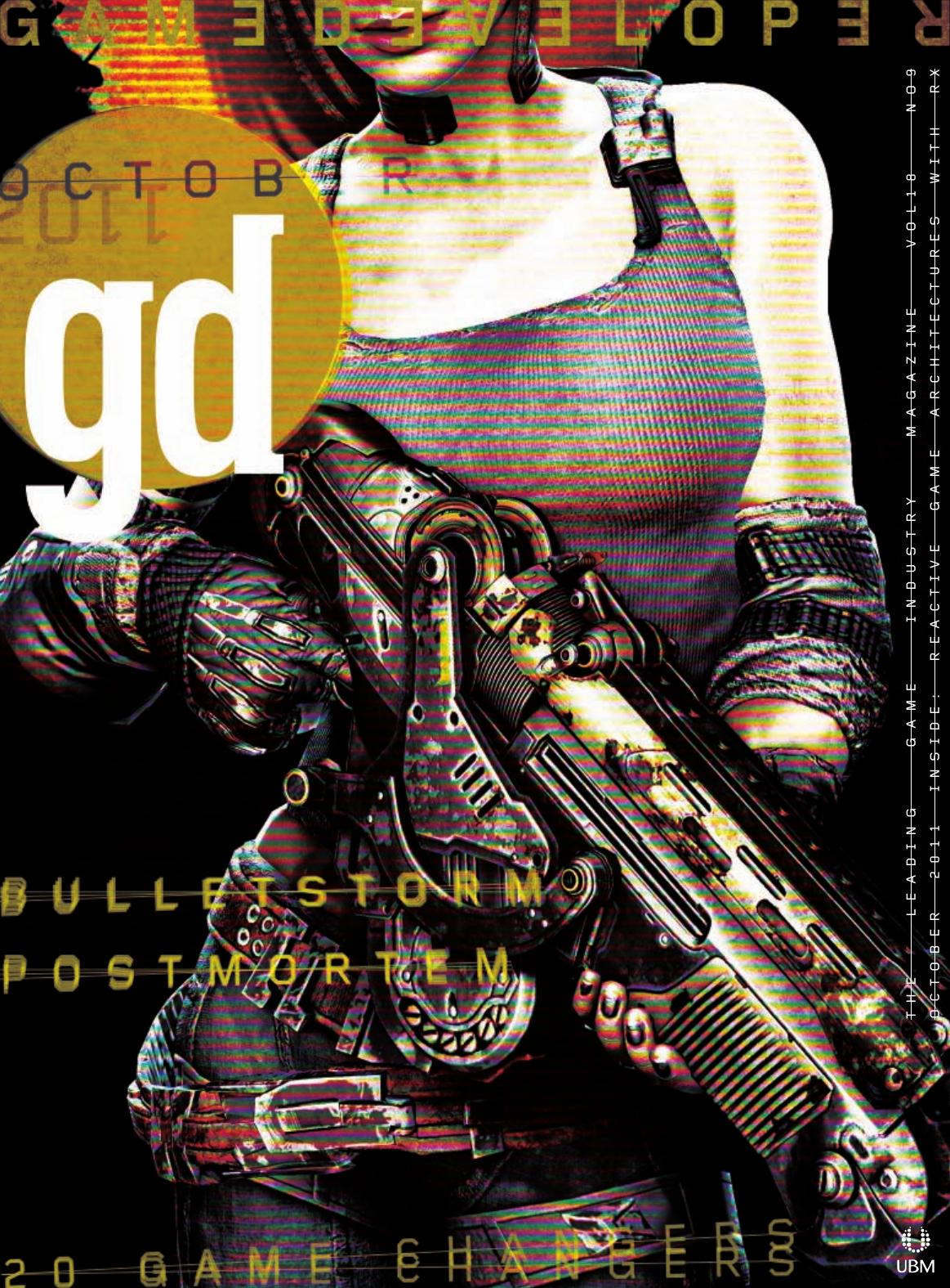 Game Developer October 2011 9th Edition Simon Carless Brandon Sheffield