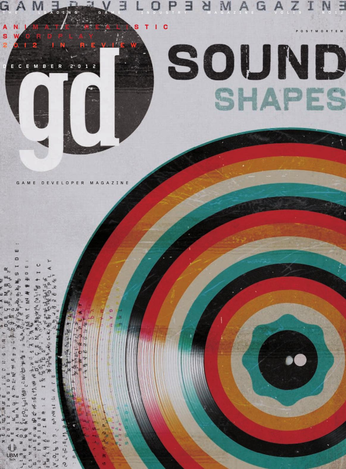 Game Developer December 2012 12th Edition Simon Carless Brandon Sheffield