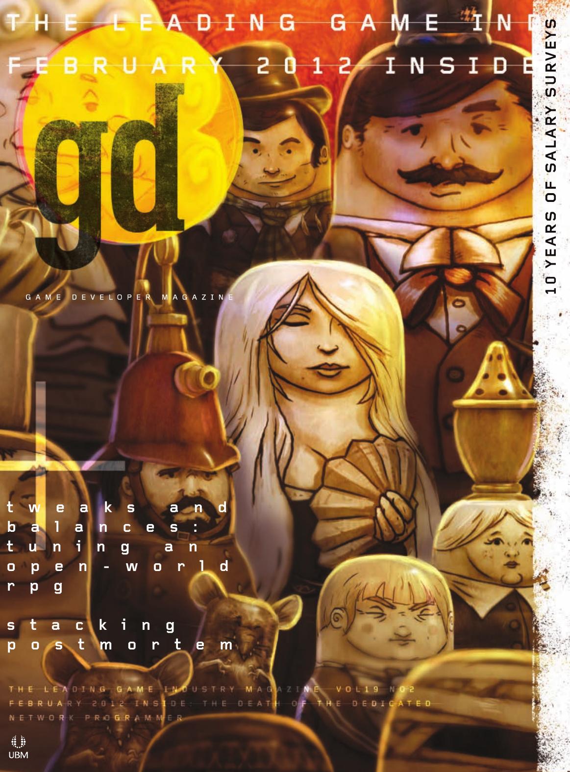 Game Developer February 2012 2nd Edition Simon Carless Brandon Sheffield