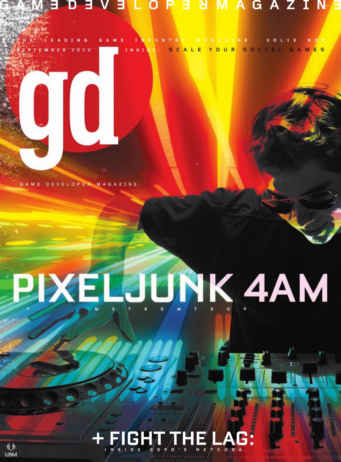 Game Developer September 2012 9th Edition Simon Carless Brandon Sheffield