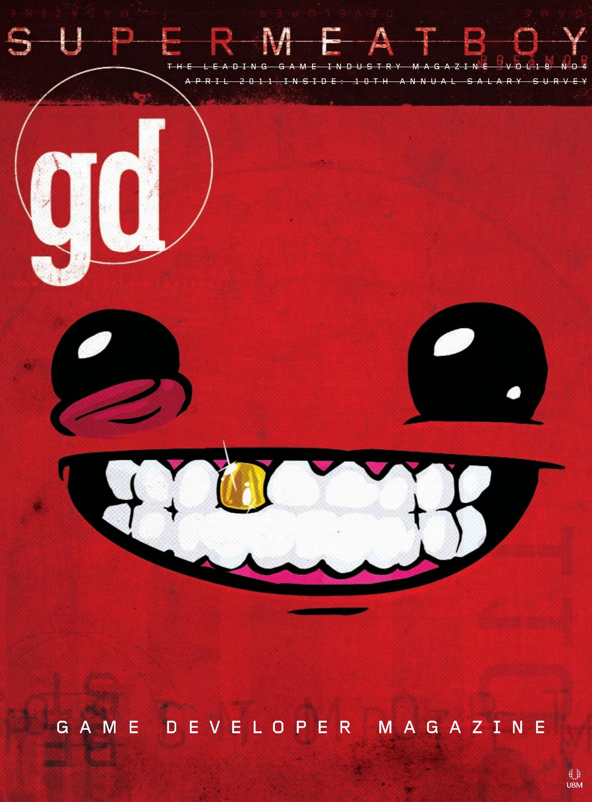 Game Developer April 2011 4th Edition Simon Carless Brandon Sheffield