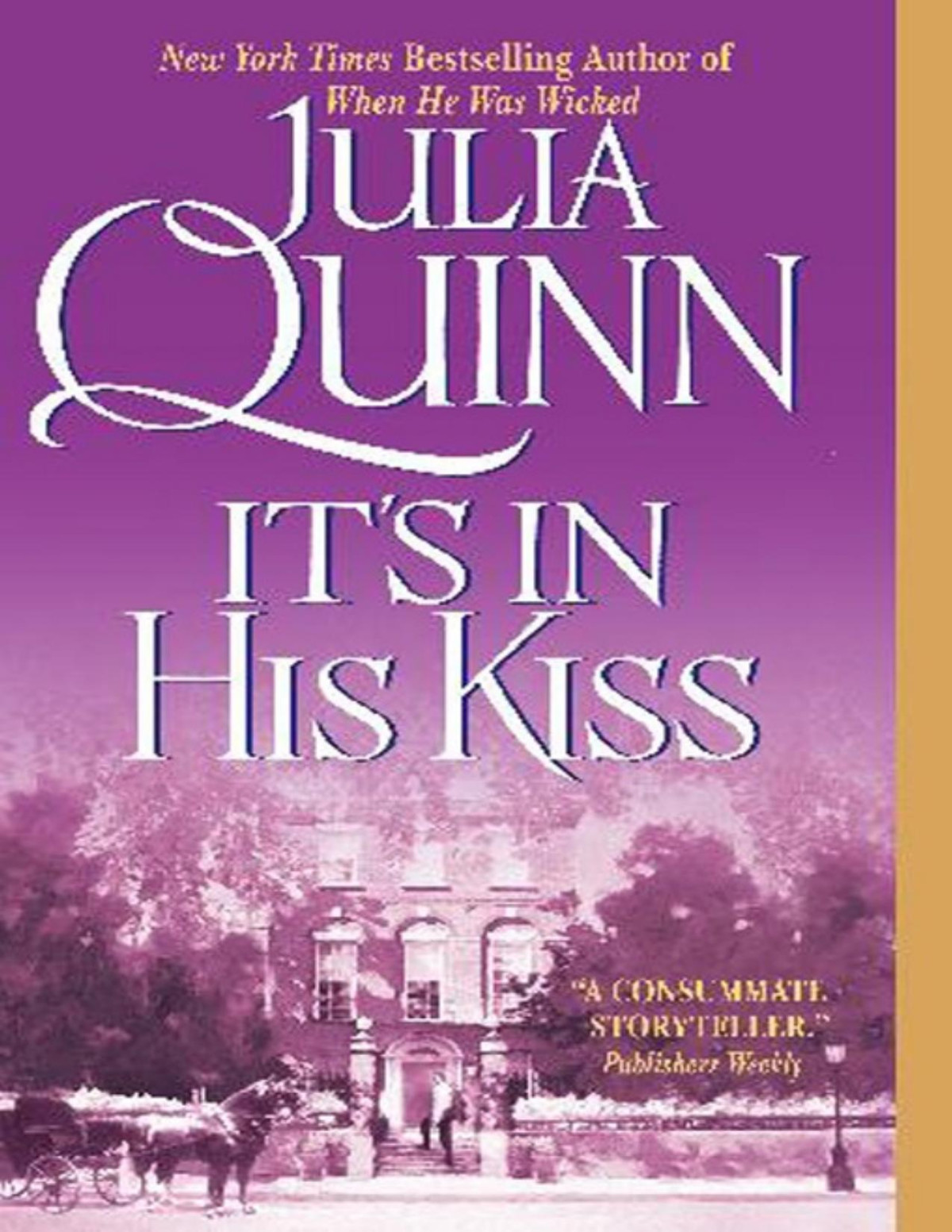 Its In His Kiss Julia Quinn