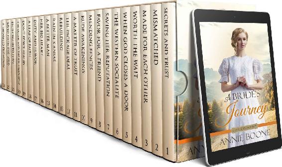 A Brides Journey 23book Collection Two Box Set A Brides Journey 02 Annie Boone