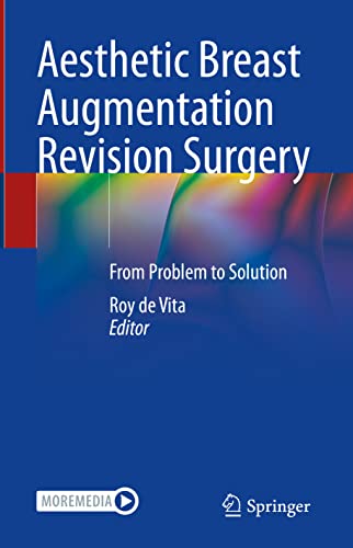 Aesthetic Breast Augmentation Revision Surgery From Problem To Solution 1st Ed 2022 Roy De Vita