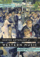 Norton Anthology Of Western Music Volume 1 7th Edition Ancient To Baroque J Peter Burkholder