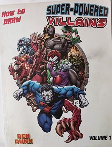 How To Draw Superpowered Villains Supersize Coll