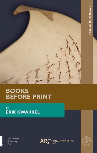 Books Before Print Erik Kwakkel