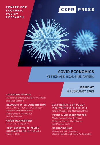 Covid Economics Vetted And Realtime Papers Issue 67 4 February 2021 Patricio Goldstein