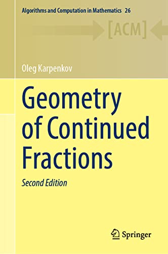 Geometry Of Continued Fractions 2nd Edition Oleg N Karpenkov
