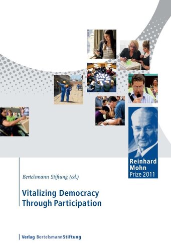 Vitalizing Democracy Through Partizipation Bertelsmann Stiftung Editor