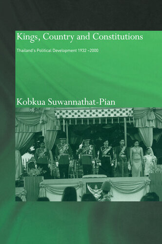 Kings Countries Constitutions Sea Nip Kobkua Suwannathatpian