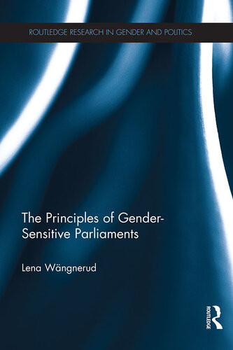 The Principles Of Gendersensitive Parliaments Lena Wangnerud