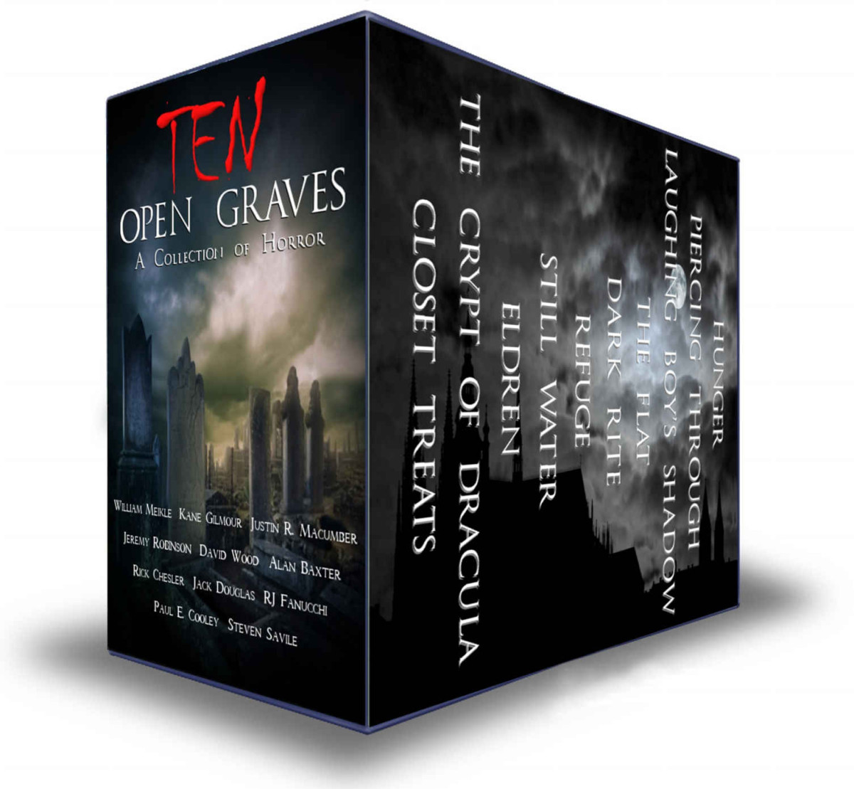 Ten Open Graves A Collection Of Supernatural Horror Wood David Meikle