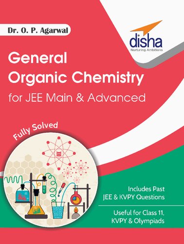 Disha General Organic Chemistry For Jee Main Advanced O P Agarwal