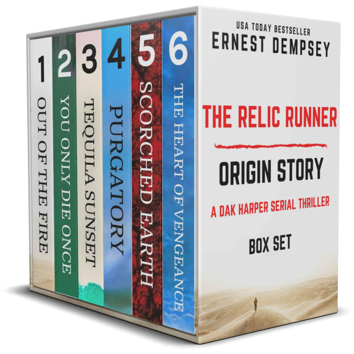 The Relic Runner Origin Story Box Set Books 16 A Dak Harper Serial Thriller Ernest Dempsey