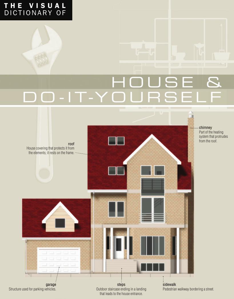 The Visual Dictionary Of House Doityourself House Doityourself Jeanclaude Corbeil