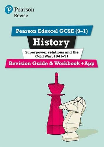 Revise Edexcel Gcse 91 History Superpower Relations And The Cold War Revision Guide And Workbook Brian Dowse