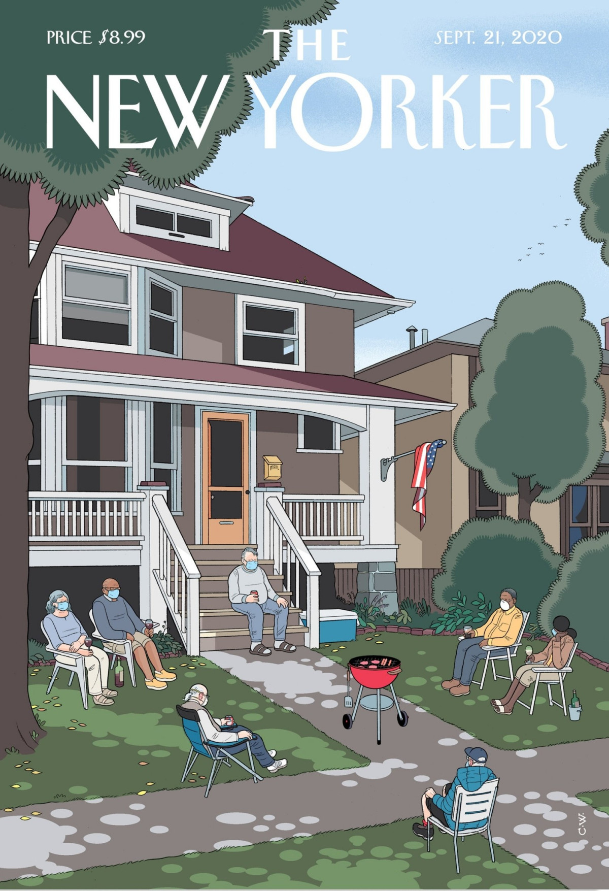 The New Yorker Magazine 21st September 2020 David Remnick Editor In Chief
