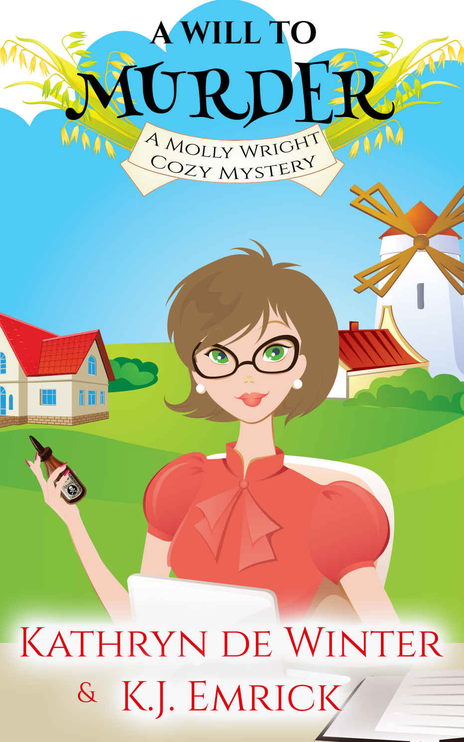 A Will To Murder A Molly Wright Cozy Mystery Book 1 De Winter