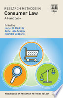 Research Methods In Consumer Law A Handbook Hansw Micklitz
