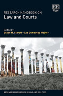 Research Handbook On Law And Courts Susan Sterett Lee D Walker
